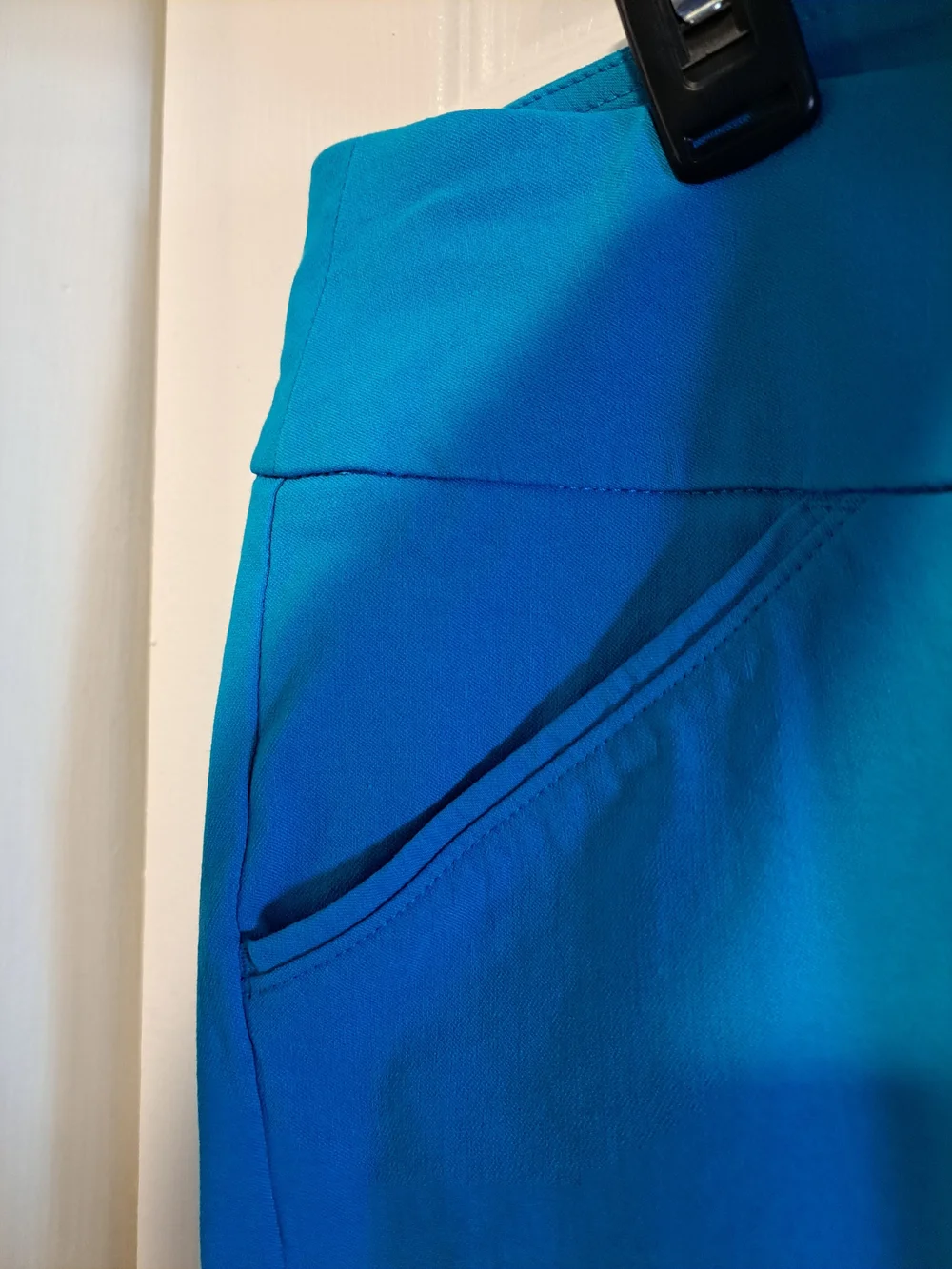 Worthington Teal Woman Capri Pants - Picture 4 of 8